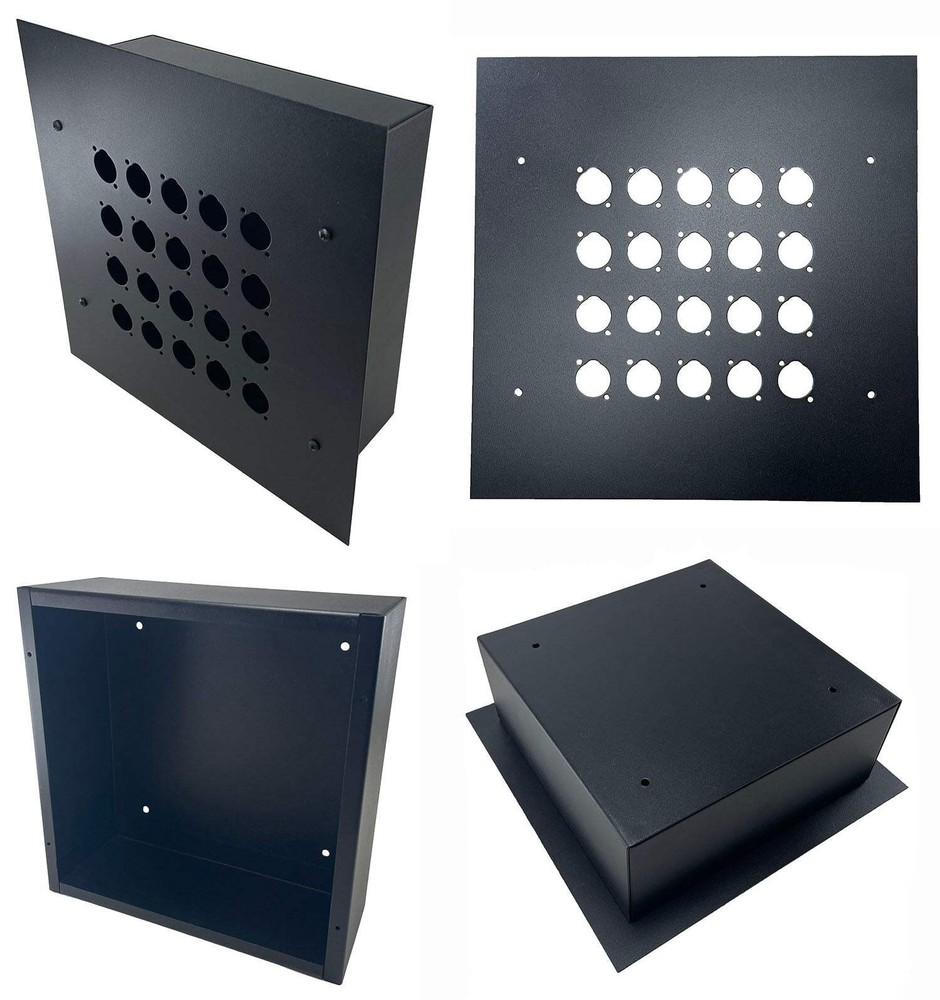 PROCRAFT Steel Electrical Junction Box Pull Box 10x10x4 Flush Mount No Knockouts