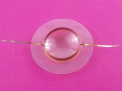 8Ω Transparent Polymer Diaphragm for JBL 2414H / 2414H-1 / 2414H-C Replacement