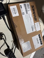 Shure SLXD Wireless Beltpack System w/ BRAND NEW IN BOX Beltpack