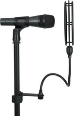 Split Level Double Layered Pop Filter with Attachment Clamp Fits Most Standard