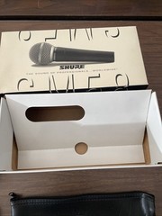 Shure SM58 & SM57 Boxes And Inserts And Protective Zipper Bags. No Microphones!