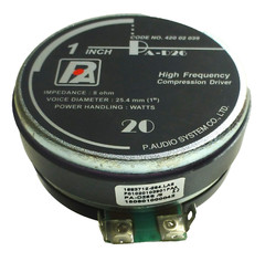 P Audio PA D26S Compression Screw-On Driver 8 ohm