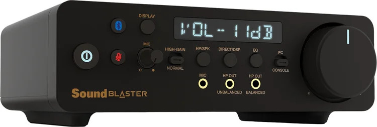 Creative Labs Sound Blaster X5 Dual DAC USB Sound Card and Headphone
