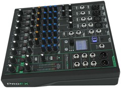 Mackie ProFX10GO 10-Channel Battery Powered Analog Mixer w/FX/USB/Bluetooth