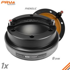 1x PRV Audio D4500Ph Phenolic Compression Driver 500 Watts 4″ Voice Coil 8 Ohm