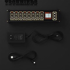 EleksMaker MK6PRO NK6PRO 35W USB Switch Hub 8-Channel USB Expander+IPS Screen