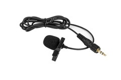 SR-UM10-M1 | Lavalier Mic with Locking 1/8″ Male Transmitters