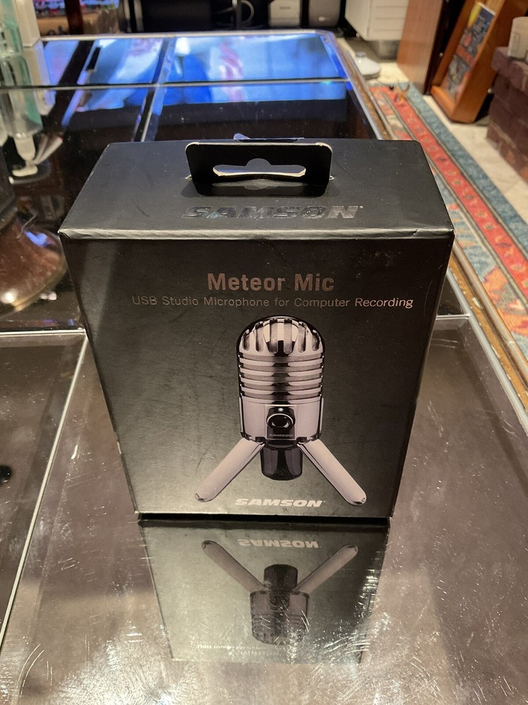 Samson Meteor Condenser Wired – USB Professional Microphone