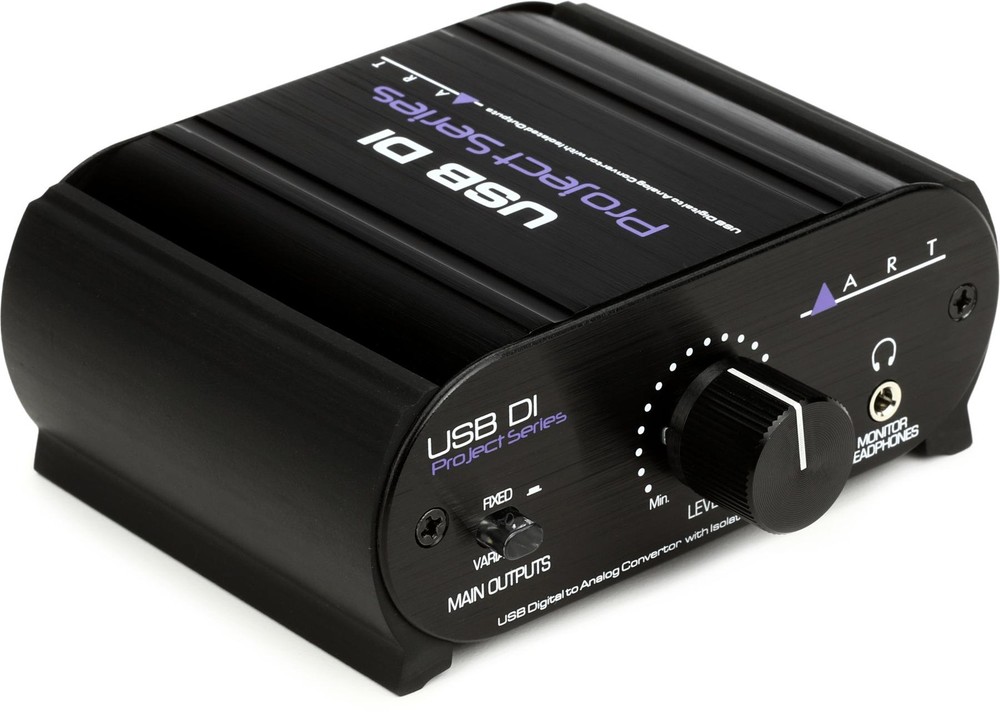 ART USB DI USB to Transformer Balanced XLR Analog Converter