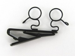 Sony SAD-W55B Black Double Lavalier Tie Clip – New Old Stock, Free Shipping