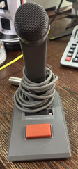 TOA Electronics PM-660U Desktop Paging Moving Coil Microphone 3 pin XLR