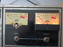 Peavey Twelve Hundred Stereo Mixer Model 1200 – Early Wood-Rear-Output Version