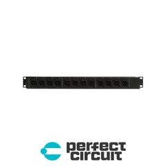 Hosa PDR-369 12-Point De-Normalled XLR PATCHBAY – DEMO – PERFECT CIRCUIT