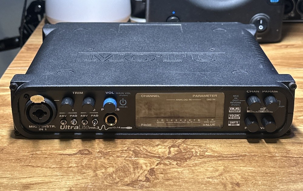 Motu Ultralite MK3 Hybrid Recording Interface *Pre-Owned* Free Shipping