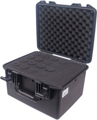 ProX XM-1216MIC UltronX Watertight Hard Microphone Case Holds 16 Handheld Mics