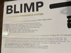 Rode Blimp Microphone Windshield Suspension System Blimp2 100% Mint in box