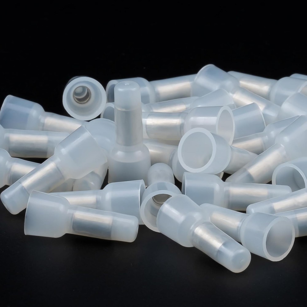 AIRIC Closed End Crimp Connectors 22-16 AWG 100 Pcs AWG(CE1), 100pcs