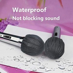 Disposable Microphone Covers 200 PCS Handheld Mic Non-Woven Hygiene Cleaning