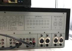 AEQ BC300 Professional Broadcast Mixing Console w/Dorrough 40-A Loudness Monitor
