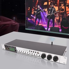Audio Processor Mixer Anti-Howling Bluetooth USB Optical 25W