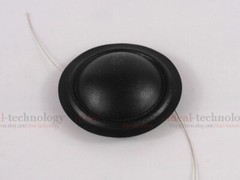 10pcs 28mm diaphragm dome Tweeters speaker voice coil black silk 8 ohm