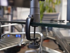 Rockville RG30 ROGAN STAND 30″ Pro Boom Arm Mic Stand w/ Fixed Mount+Desk Stand