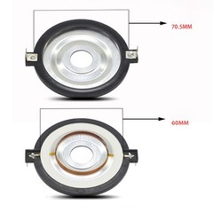 4Pack Replacement Titanium Diaphragm for AudioPipe Bullet Tweeter ATR-4053 8Ohms