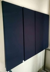 4 Sound Absorbing Acoustic Wall Panels in Black – SET of 4