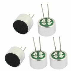 10Pack Electret Condenser Microphone Cylindrical High Sensitivity -30-44dB 9x7mm