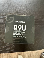 Samson Q9U XLR/USB Dynamic Professional Broadcast Microphone New In Box Sealed