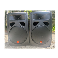 JBL EON1500 15in Passive PA Speakers Pair
