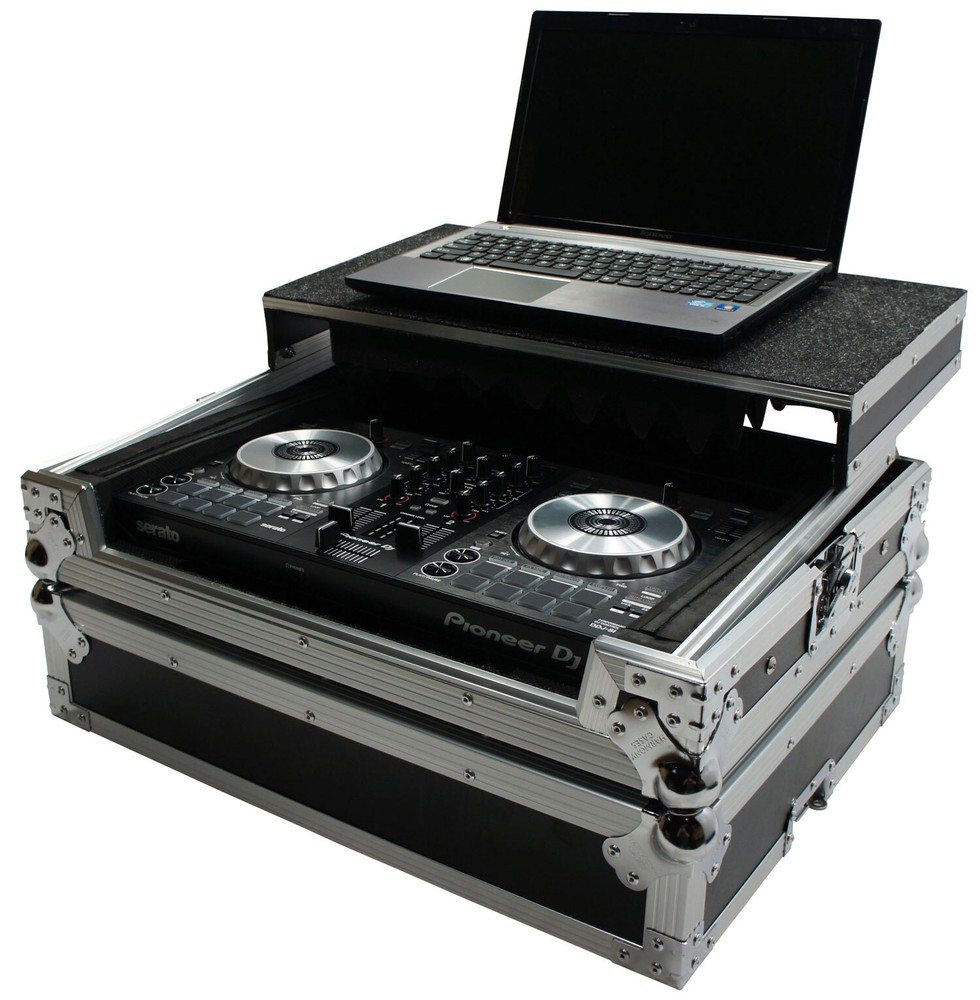 Harmony HCMINILT Flight Glide Laptop Stand Road DJ Case fits Reloop Beatmix 2