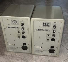 KRK Systems Rokit Powered 5 RPG2 Studio Monitor Speaker Pair TESTED