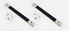 (2 PACK) PENN ELCOM 0315N Strap Handle w/ Nickle Ends for Amps / Racks / Cases