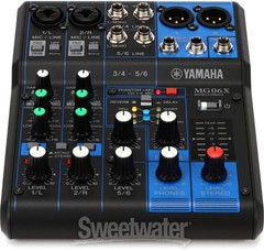 Yamaha MG06X 6-channel Mixer with Effects