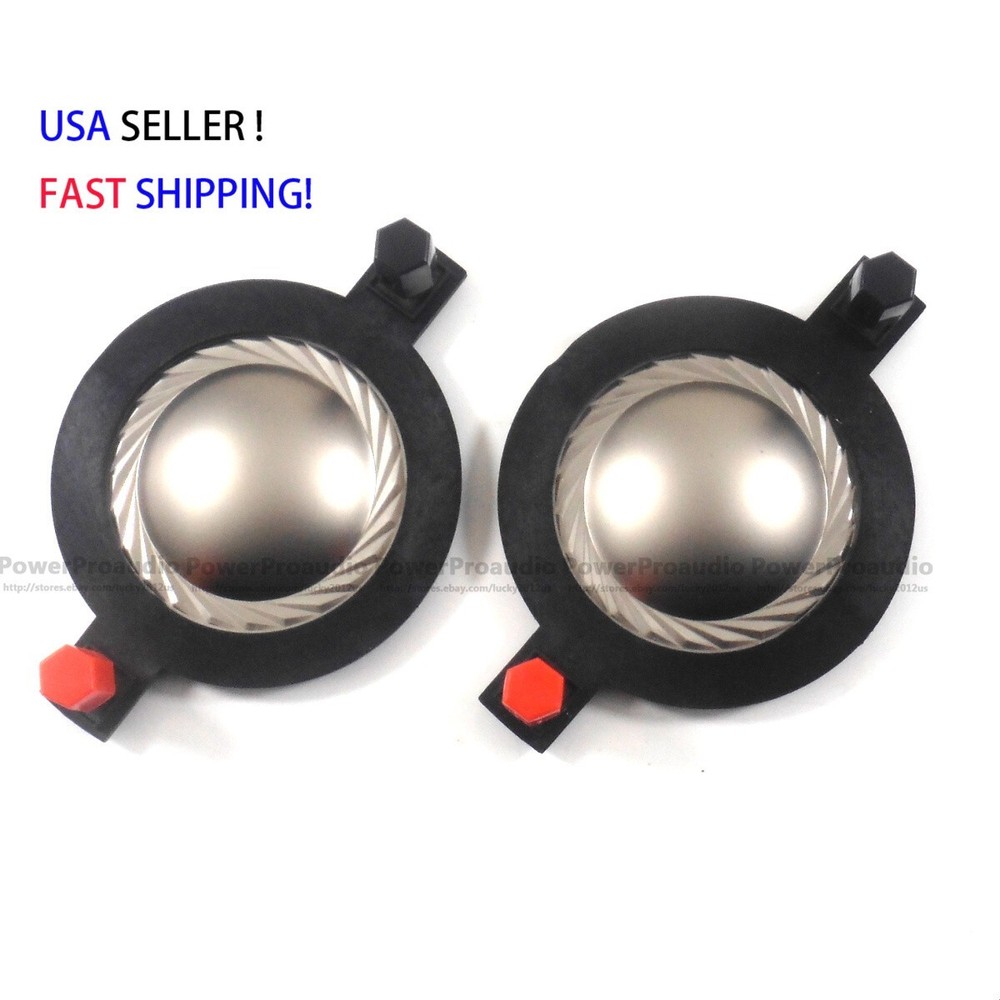 2pcs Diaphragm for B&C DE45-8 Driver, B&C MMD45, 44.4mm 8 Ohm US SHIP