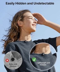 BOYA Mini 2 Wireless Lavalier Microphones for Iphone 15/16/17 & Android, AI Nois