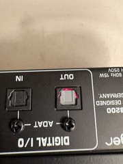 Behringer ULTRAGAIN DIGITAL ADA8200 Audio Interface Audiophile 8 Inputs with Box