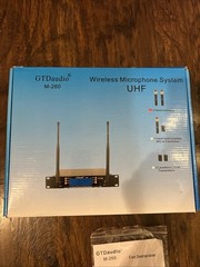 GTD Audio M-260 2×100 Channel UHF Wireless Handheld Microphone System – Must See