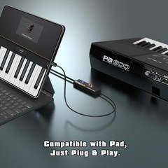 High-Speed MIDI to USB Converter – Plug & Play with LED Indicators for Easy Use