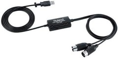 UM-ONE-MK2 USB-Bus Powered MIDI Interface – Mac, PC, and iOS Compatible