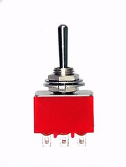 50pc Miniature Toggle Switch 1M33T1B3M1QES On/Off/On 9P 3PDT 2A250V 5A120V