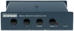 Broadcast Tools SS 2.1 III Stereo Balanced Audio Automation RS-232 Switcher