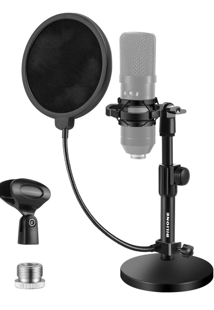 *Bilione Professional Desktop Stand (Multifunctional Desktop Microphone Stand