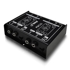 PYLE-PRO Premium Direct Injection Audio Box – Passive DI Unit Hum Eliminator w/