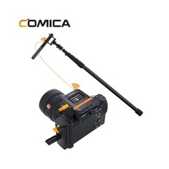 COMICA VM40 Wireless Shotgun Microphone,2.4G Super Cardioid Polar Pattern,48k…