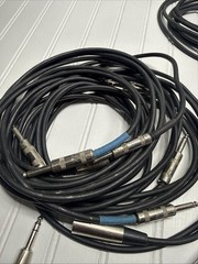 Professional Speaker Cables ~Planet Waves, Rean Silver, Carvin Ect . Various *