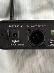 Samson CR88x UHF Wireless Receiver XLR 3 Pin 1/4″ Back-Lit LCD Scan IR