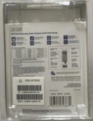 Sony ICD-UX70 Stereo Digital Audio Recorder MP3 Player Music Playback Silver NIP