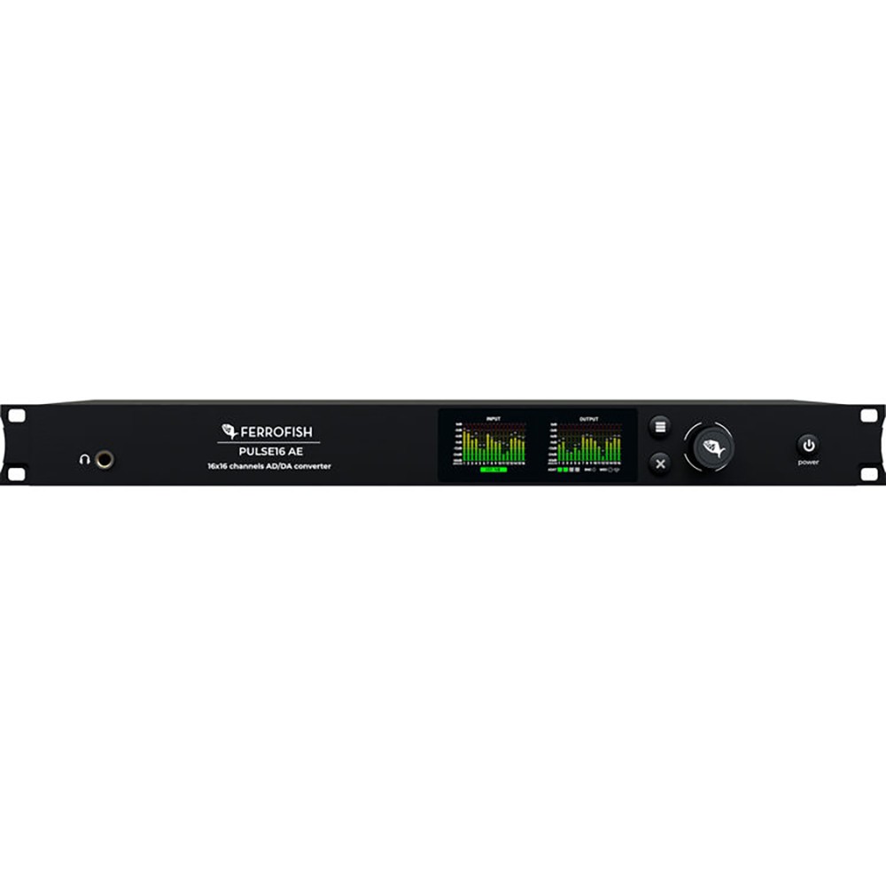 Ferrofish Pulse16 AE 16×16 AD/DA Converter with ADAT